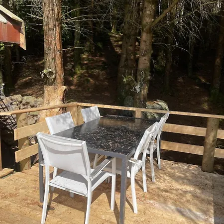 Forest Hideaway With Scenic View Chalet Fiska